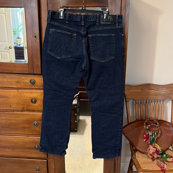 Eddie Bauer Flannel Lined Jeans - Picture 4 of 7
